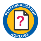 Personnalisation horloge