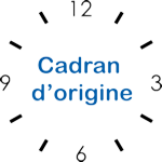 Cadran d'origine