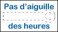 Pas d'aiguille heure