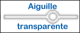 Aiguille transparente
